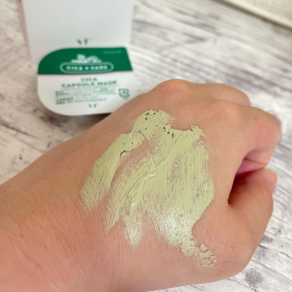 CICA カプセルマスク/VT/洗い流すパック・マスクを使ったクチコミ（3枚目）