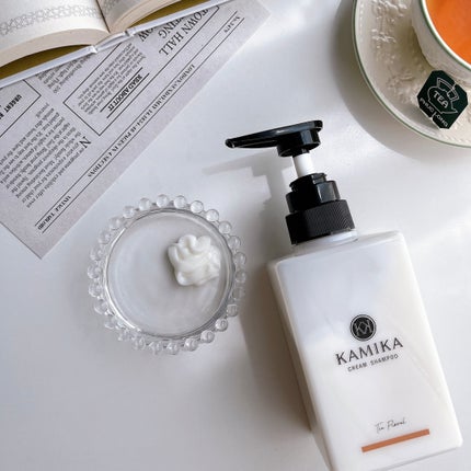 クリームシャンプー Tea Floral/KAMIKA/サロンシャンプーを使ったクチコミ(2枚目)