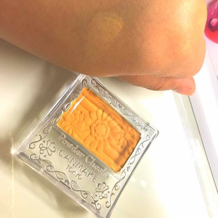 【旧品】パウダーチークス/キャンメイク/パウダーチークを使ったクチコミ(3枚目)