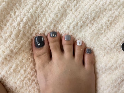 ジェルネイルシール/キャンドゥ/ネイルシールを使ったクチコミ(4枚目)