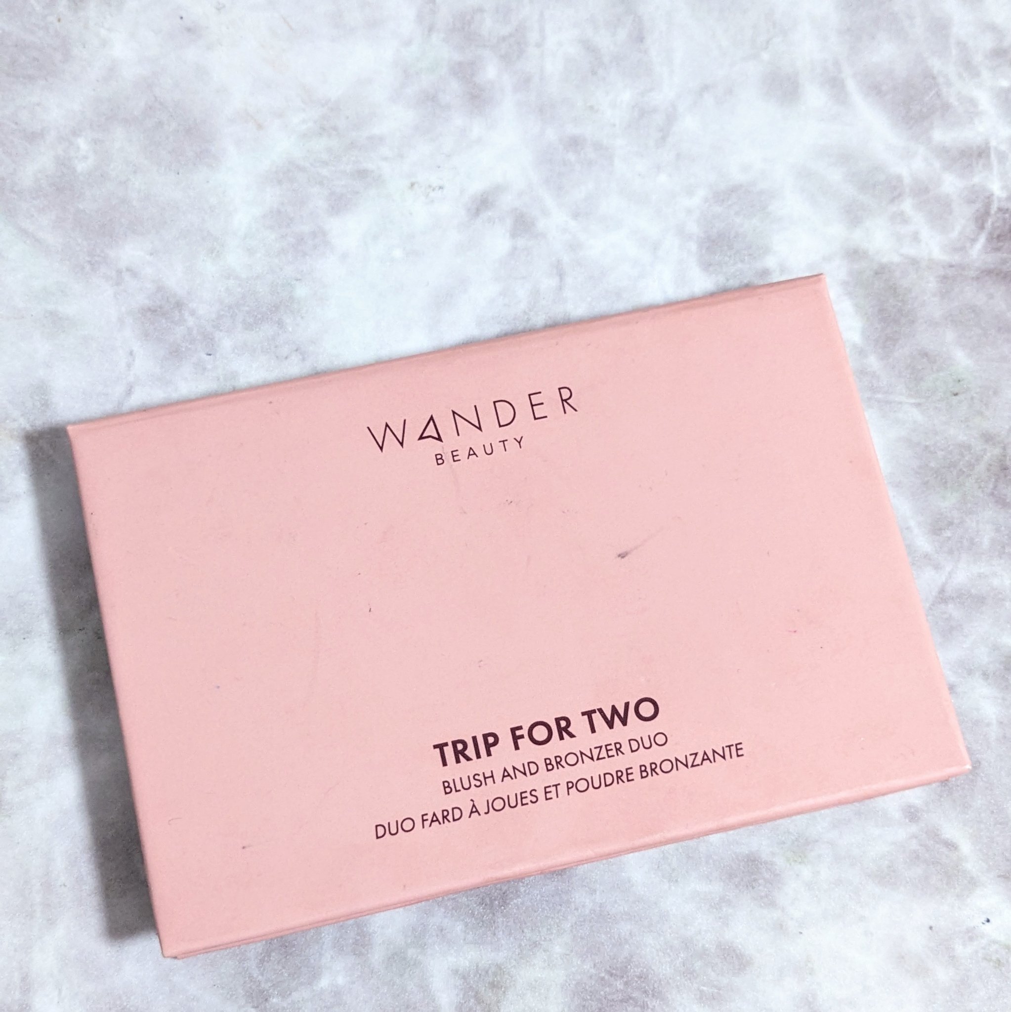 Trip For Two dual bronzer-blush palette/Wander Beauty/ブロンザーを使ったクチコミ（2枚目）
