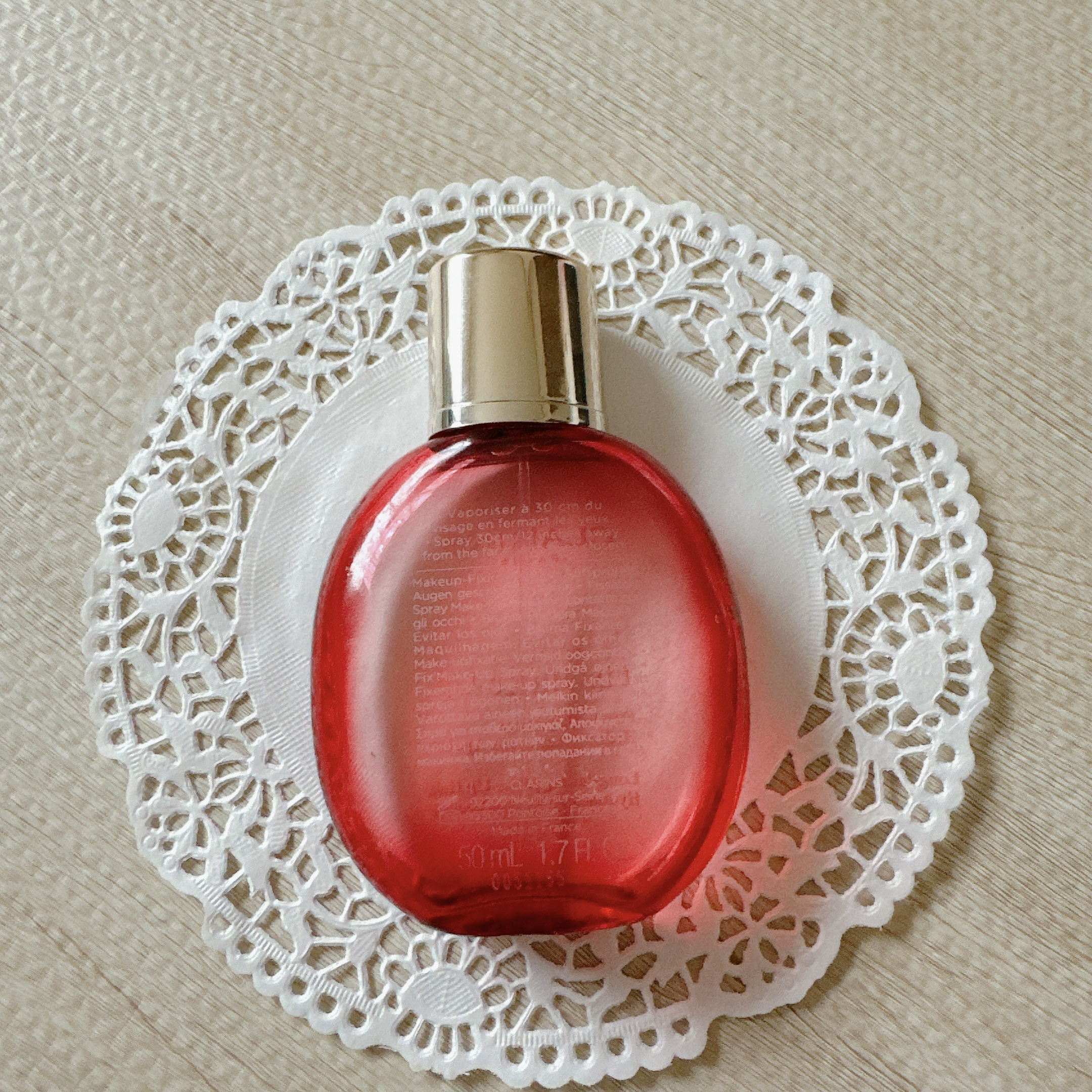 フィックス メイクアップ/CLARINS/ミスト状化粧水を使ったクチコミ（3枚目）