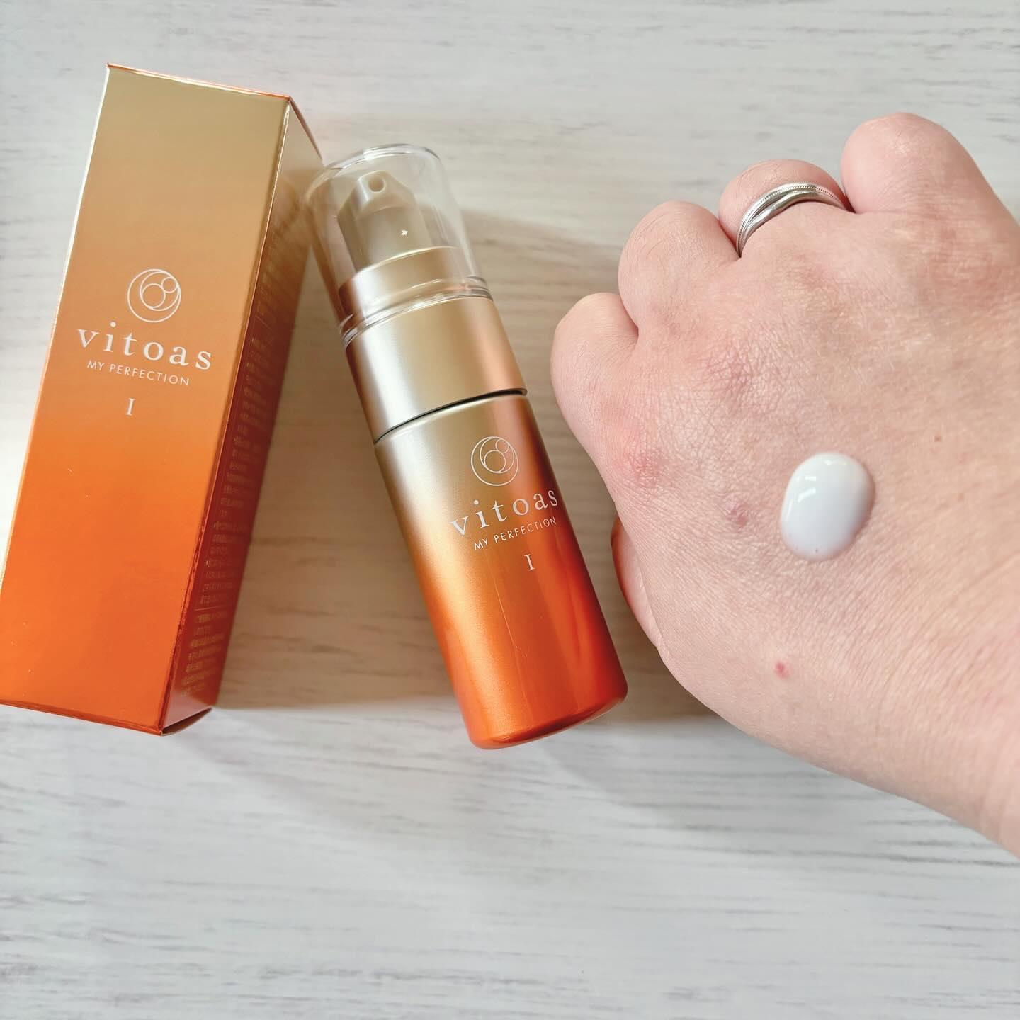 vitoas(ビトアス) マイパーフェクション Ｉ しっとり/vitoas/美容液を使ったクチコミ（2枚目）