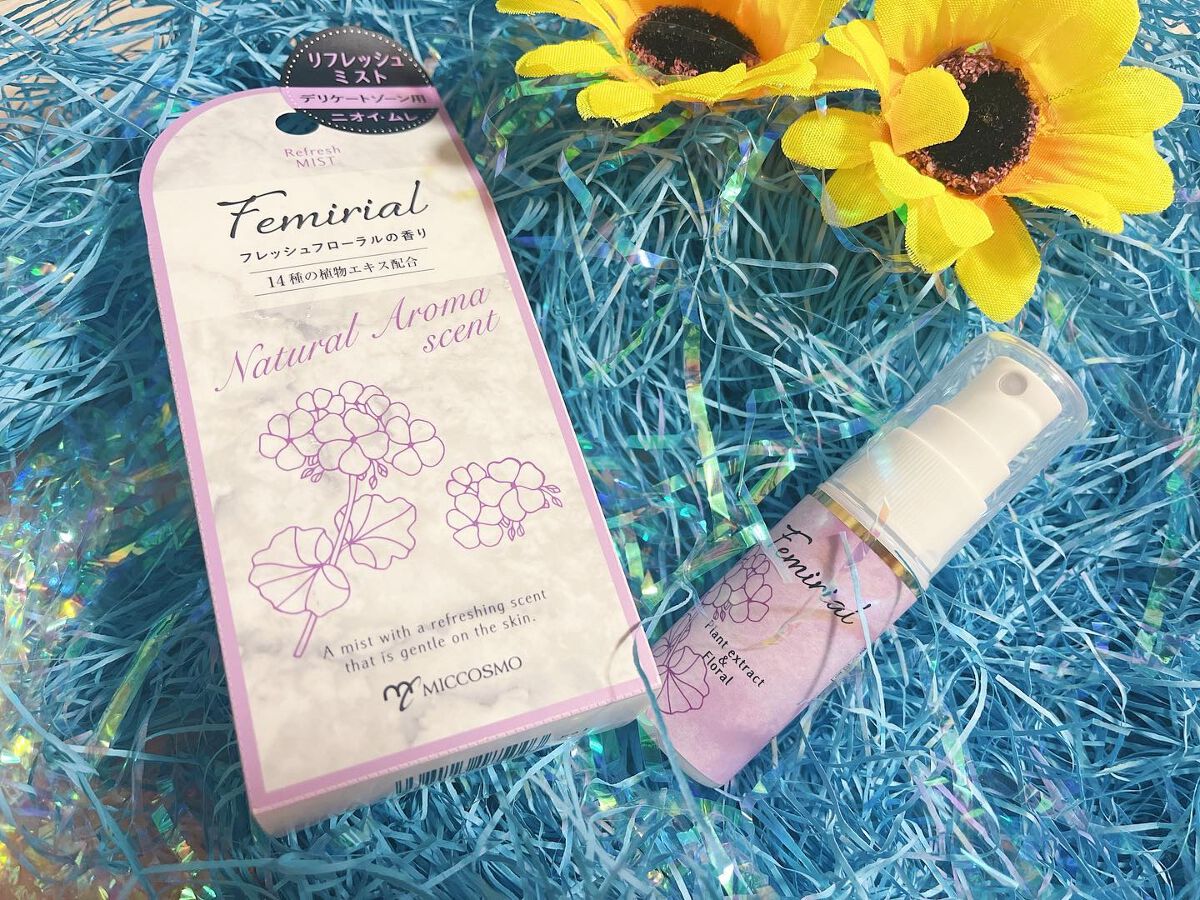  リフレッシュミスト/フェミリアル/デリケートゾーンケアを使ったクチコミ（1枚目）