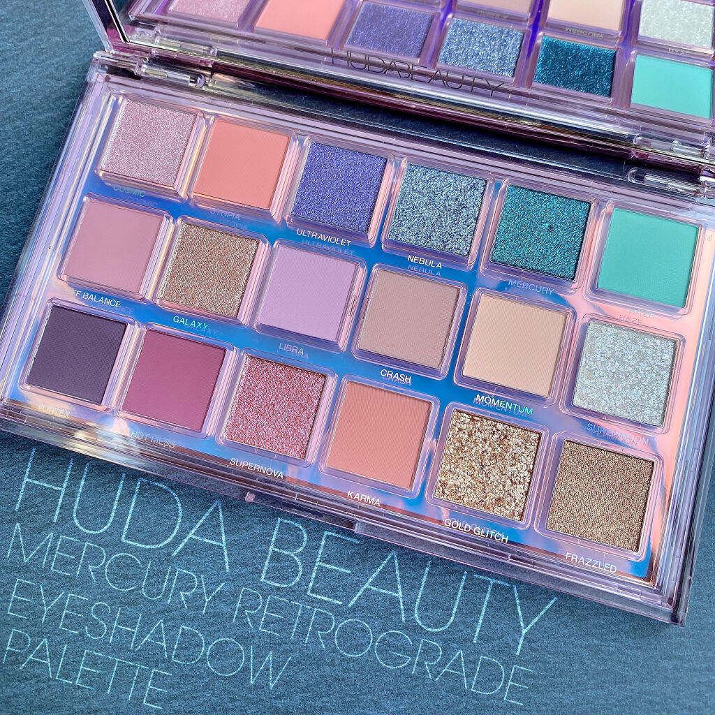 MERCURY RETROGRADE/Huda Beauty/アイシャドウパレットを使ったクチコミ（1枚目）