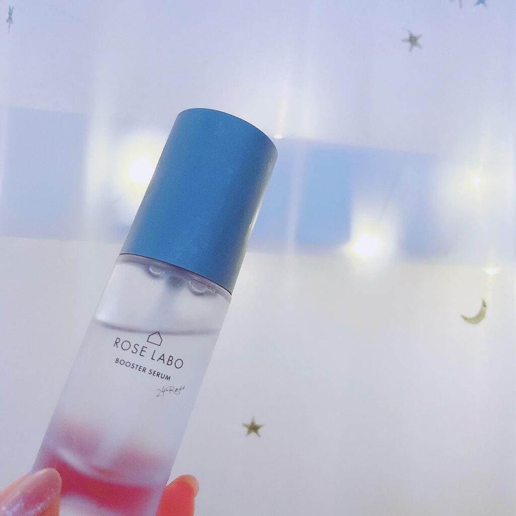 ローズラボのローズブースターセラム🥀

国産で農薬不使用の"食べらるバラ"等を使った導入美容液！
洗顔後最初に使う導入美容液ですっごくいい香りがする💭

私はSABONのフェイスポリッシャーのラベンダーで洗顔して、その後につけてます！
