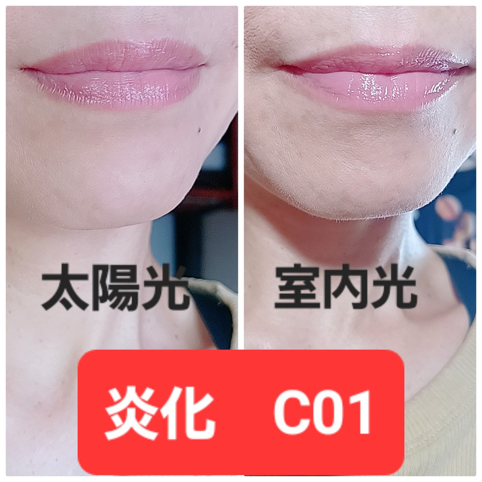 リップモンスター クリアトーン/KATE/口紅を使ったクチコミ（2枚目）