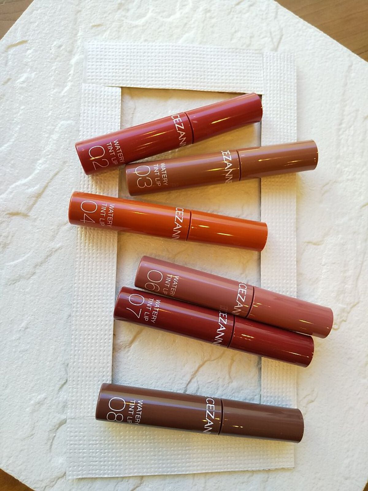 ウォータリーティントリップ/CEZANNE/リップティントを使ったクチコミ(3枚目)