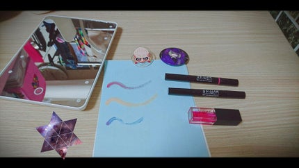 UR GLAM LIQUID ROUGE/U R GLAM/口紅を使ったクチコミ(2枚目)