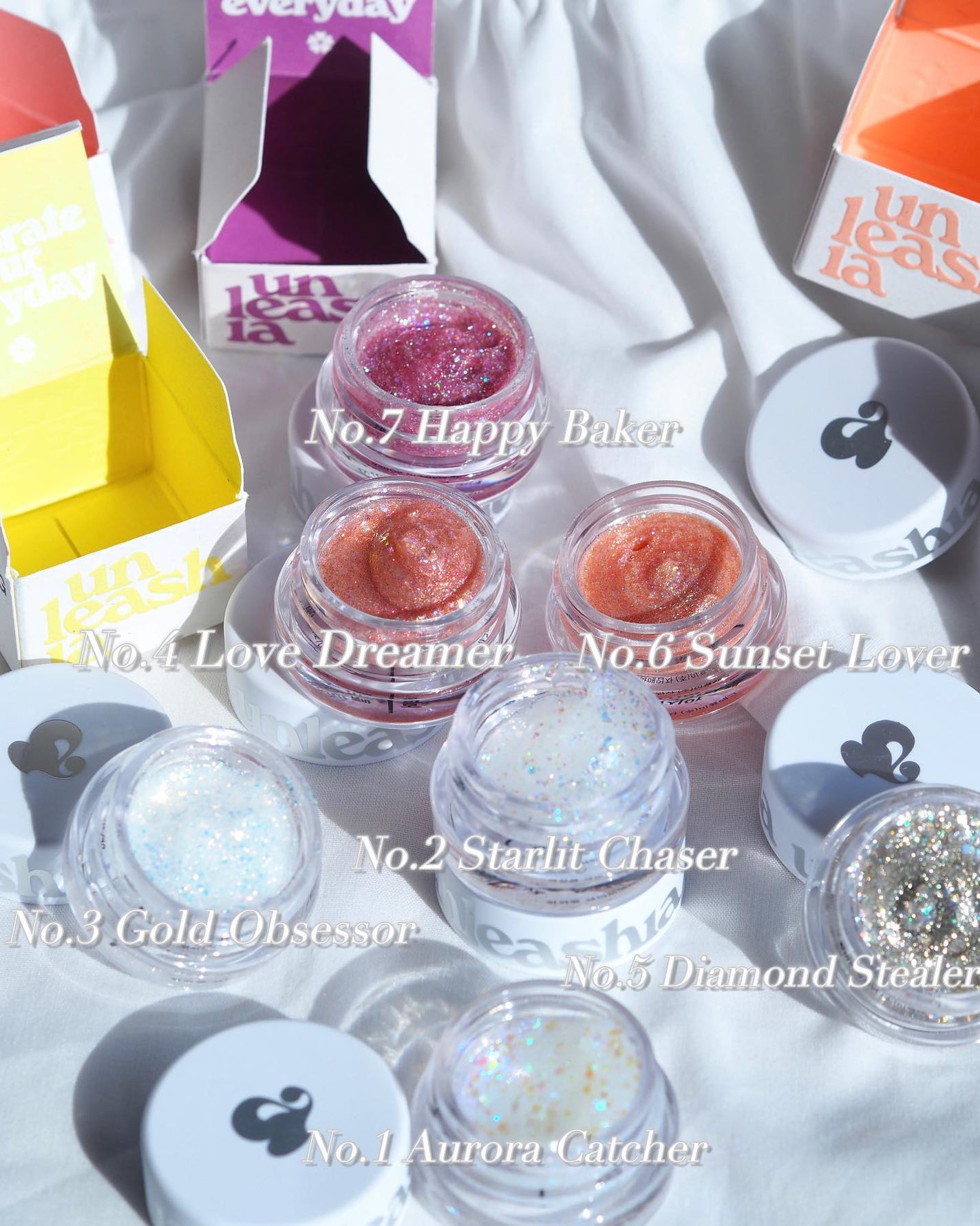 ゲットルーズグリッタージェル/unleashia/グリッターを使ったクチコミ(2枚目)