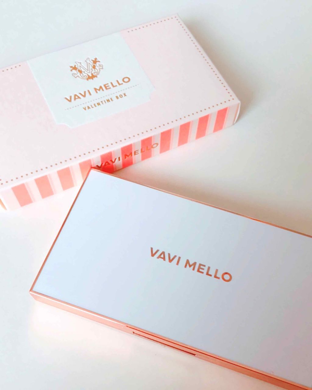バレンタインボックス/VAVI MELLO/アイシャドウパレットを使ったクチコミ(2枚目)