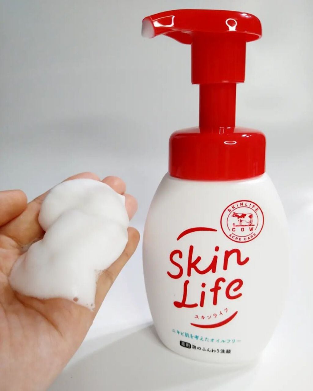 ありがとうこ on LIPS 「スキンライフ薬用泡のふんわり洗顔※ニキビ予防しながら美肌ケアが..」(1枚目)