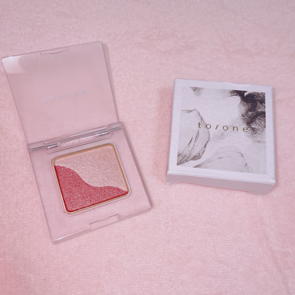 トーン ペタル アイシャドウ/to/one/アイシャドウパレットを使ったクチコミ（2枚目）