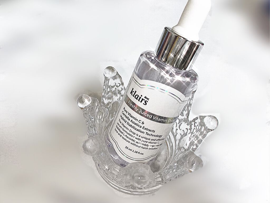 フレッシュリージュースドビタミンドロップ(35ml)/Klairs/美容液を使ったクチコミ（1枚目）