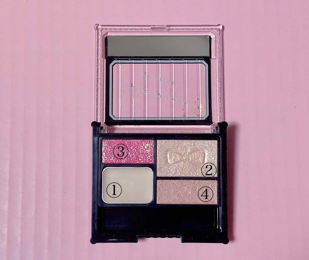 シアーニュアンスシャドウ/スウィーツ スウィーツ/アイシャドウパレットを使ったクチコミ(2枚目)