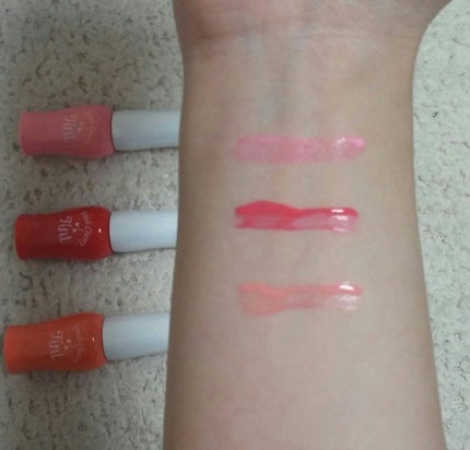 フレッシュチェリー リップティント/ETUDE/リップグロスを使ったクチコミ(2枚目)