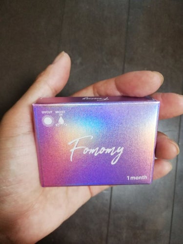 Fomomy 1 month/FOMOMY/カラーコンタクトレンズを使ったクチコミ（1枚目）