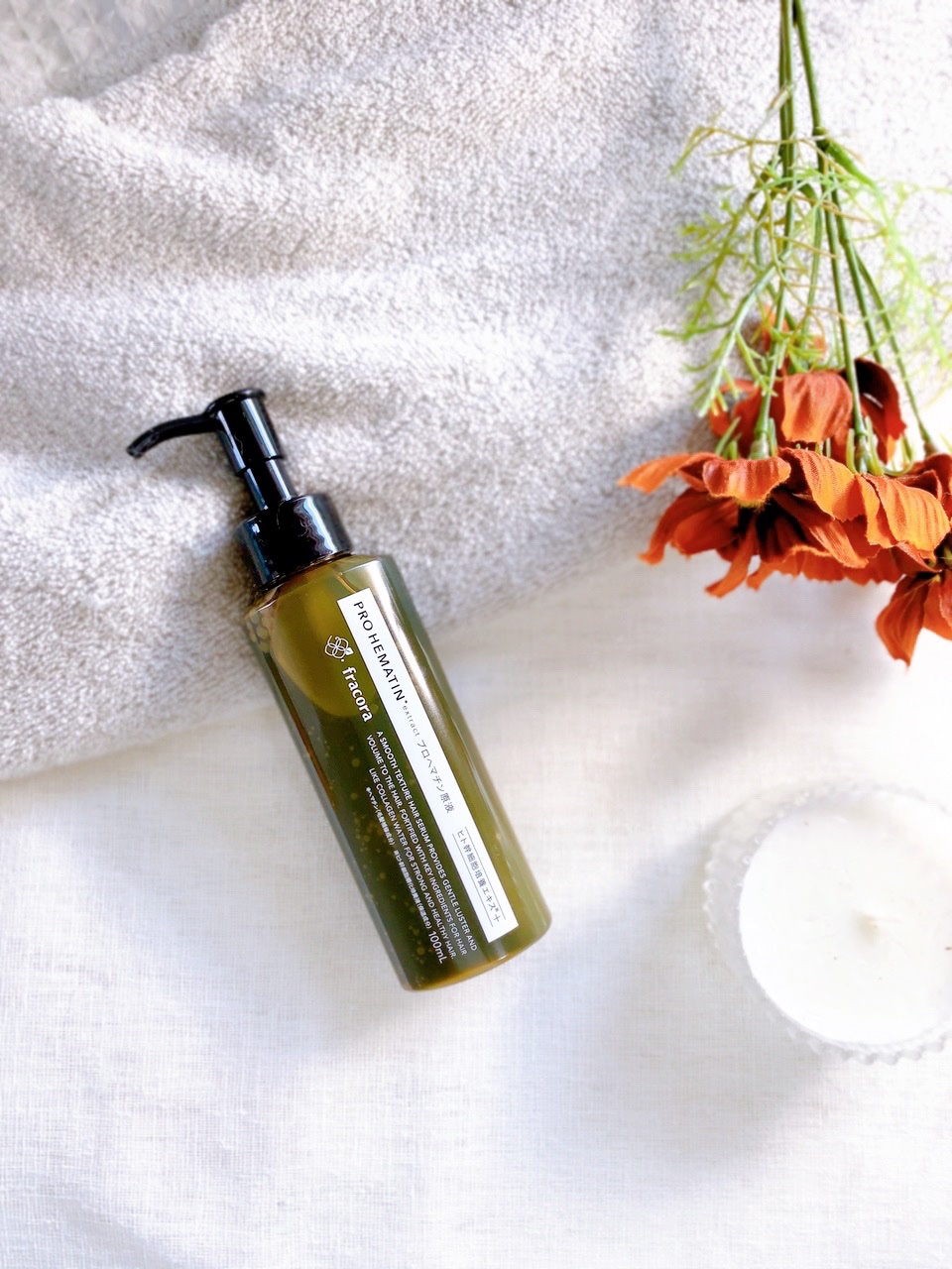 プロヘマチン原液 ヒト幹細胞培養エキス＋/fracora/洗い流すヘアトリートメントを使ったクチコミ（2枚目）