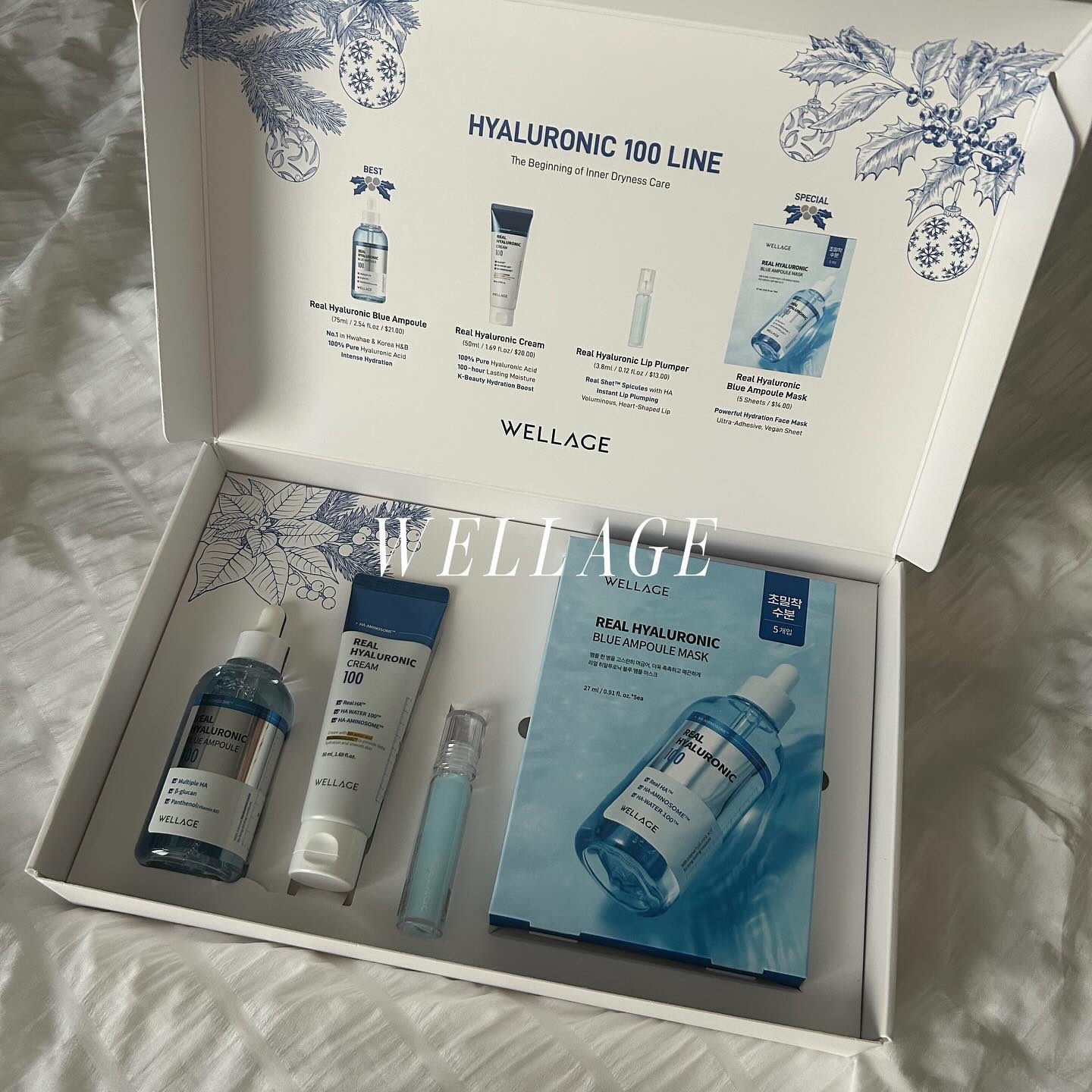 リアルヒアルロニックブルーアンプル 100/Wellage/美容液を使ったクチコミ（1枚目）