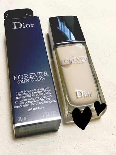 ディオールスキン フォーエヴァー フルイド グロウ 0Nニュートラル/Dior/リキッドファンデーションを使ったクチコミ（1枚目）