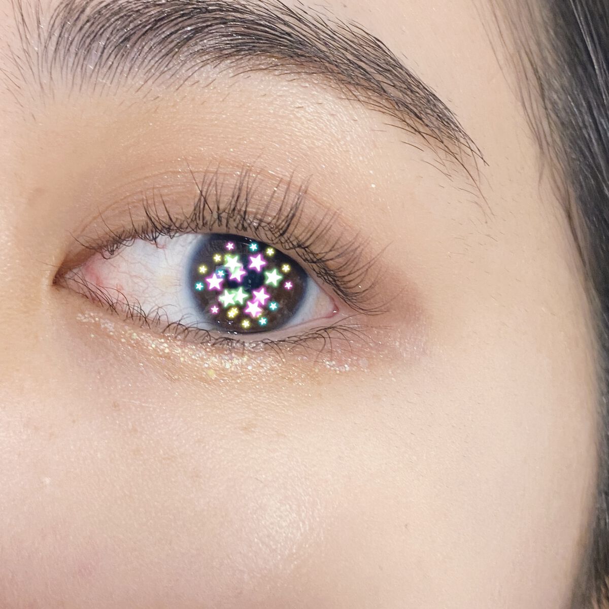 ライトキャッチャーリキッドグリッター/Flynn/グリッターを使ったクチコミ(5枚目)