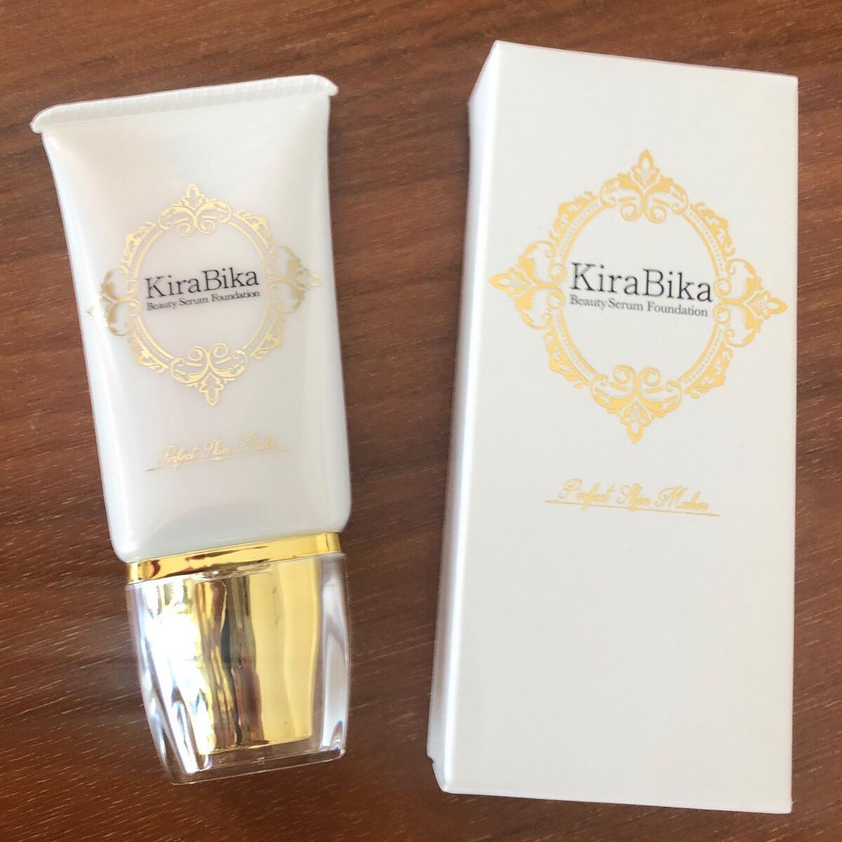 きらびか ビューティーセラムファンデーション/KiraBika/リキッドファンデーションを使ったクチコミ(4枚目)