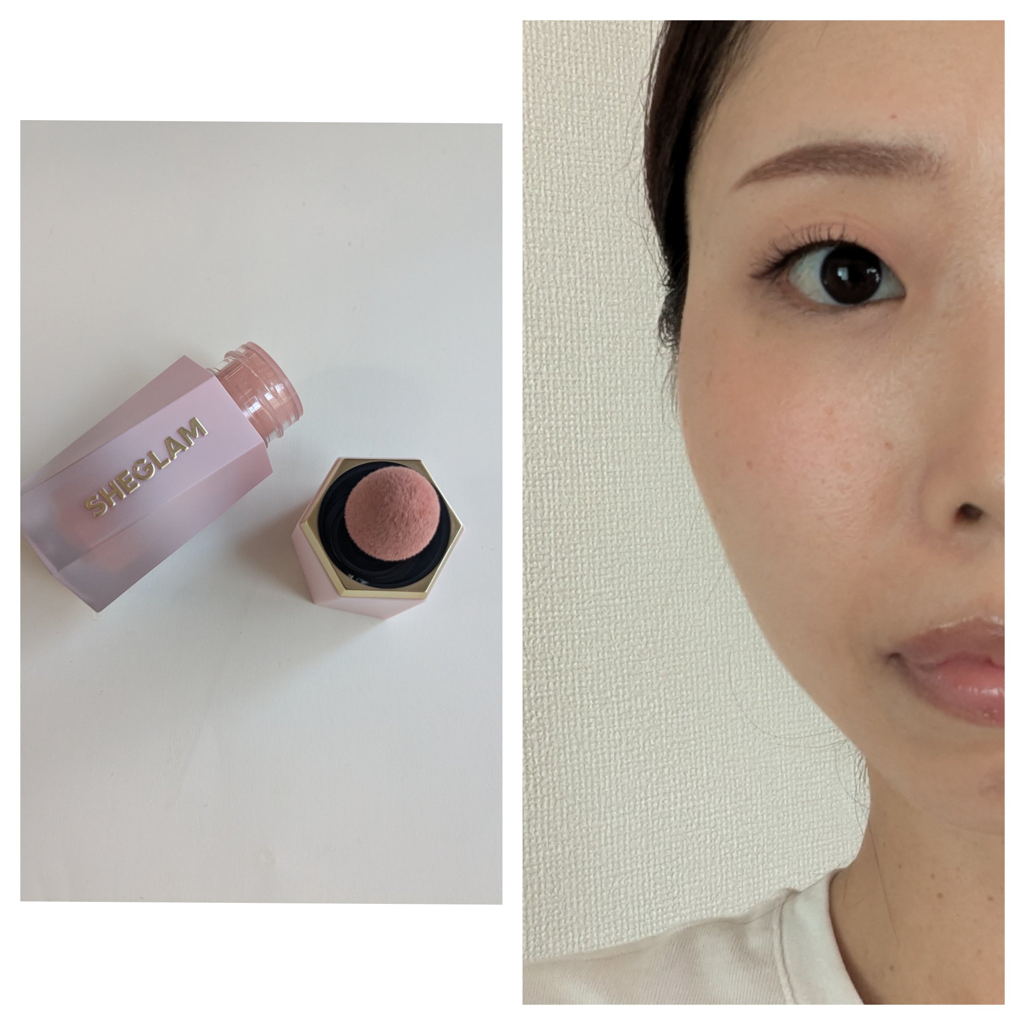 シーグラム カラーブルーム リキッドブラッシュ/SHEGLAM/リキッドチークを使ったクチコミ（1枚目）