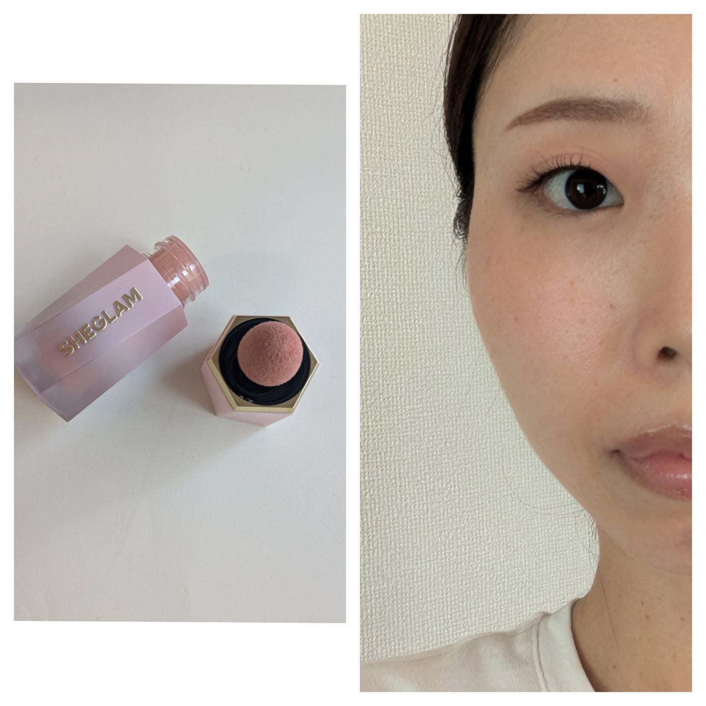 シーグラム カラーブルーム リキッドブラッシュ/SHEGLAM/リキッドチークを使ったクチコミ(1枚目)