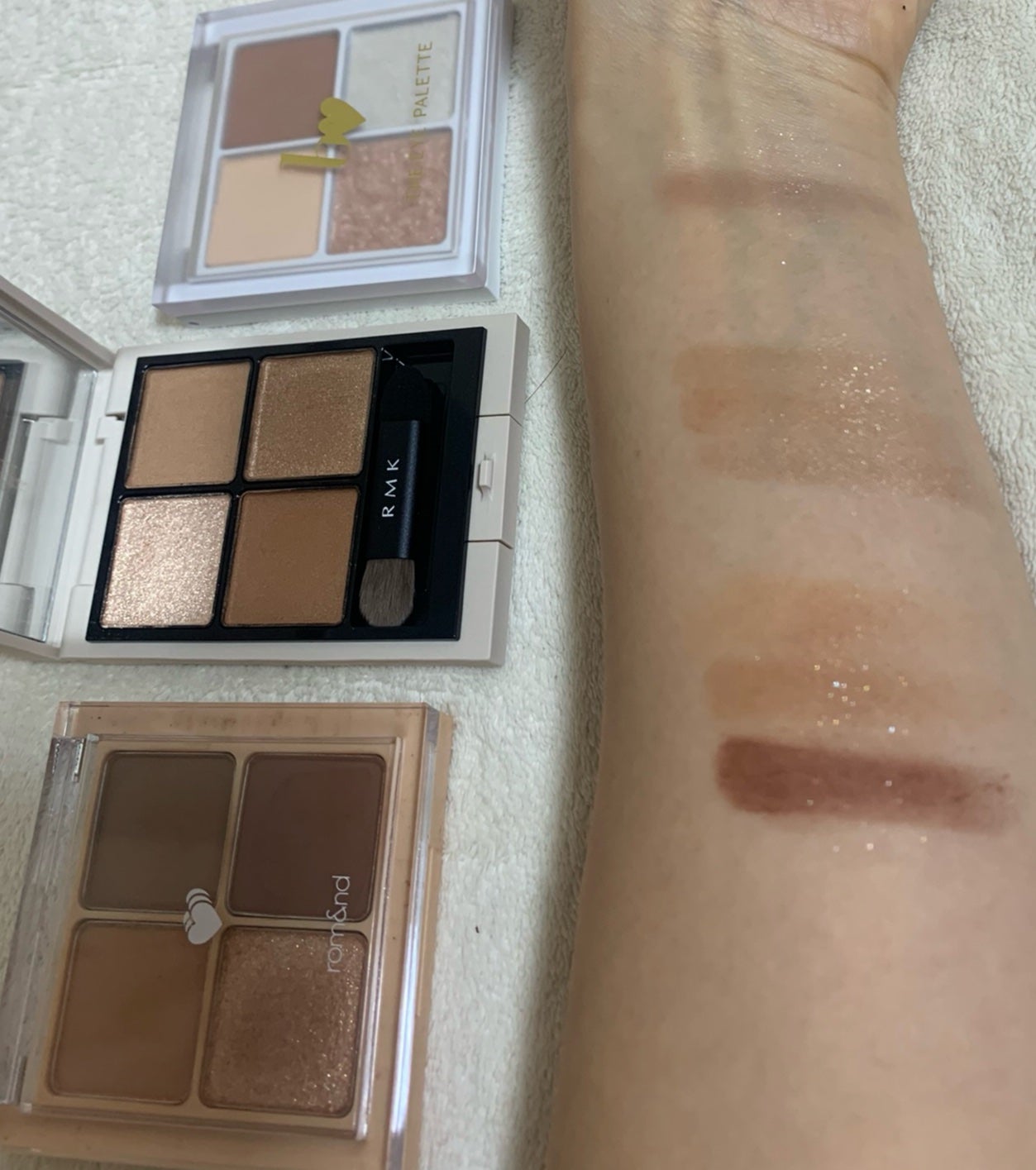 RMK シンクロマティック アイシャドウパレット/RMK/アイシャドウパレットを使ったクチコミ(5枚目)