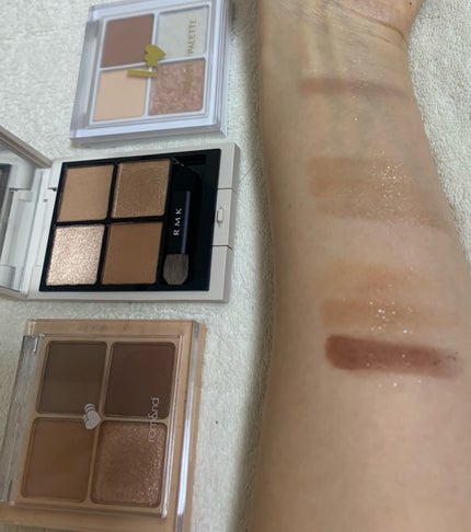 RMK シンクロマティック アイシャドウパレット/RMK/アイシャドウパレットを使ったクチコミ(5枚目)