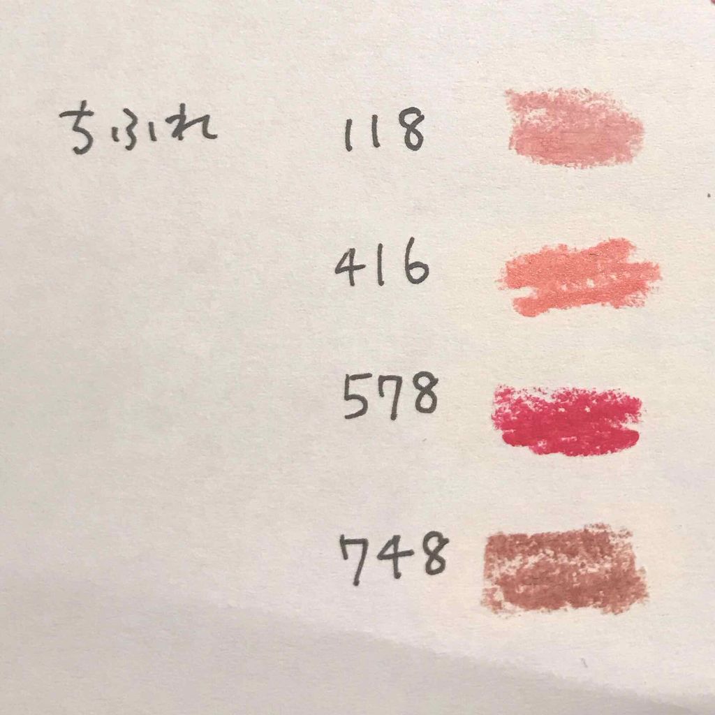 口紅（詰替用）/ちふれ/口紅を使ったクチコミ（1枚目）