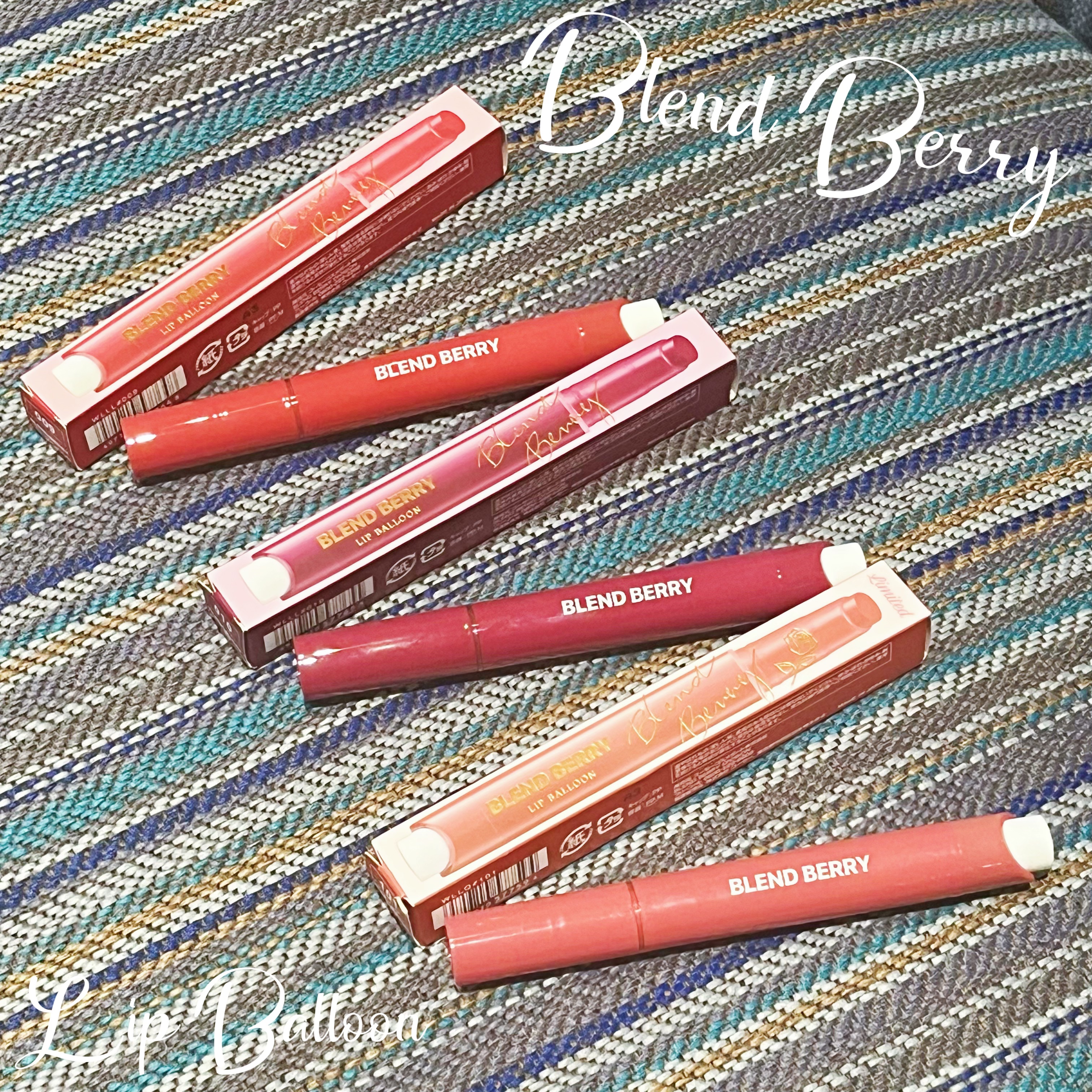 ブレンドベリー リップバルーン 009 ほてりレディロゼ/BLEND BERRY/口紅を使ったクチコミ（1枚目）