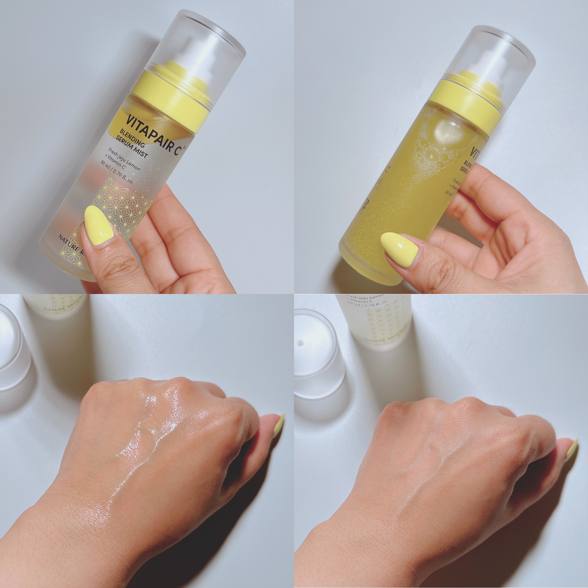 ビタペアCセラムミスト/ネイチャーリパブリック/ミスト状化粧水を使ったクチコミ（3枚目）