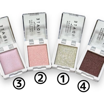 アイデイト カスタムマルチパレット 10 ライラックミラージュ/IDATE/アイシャドウパレットの画像
