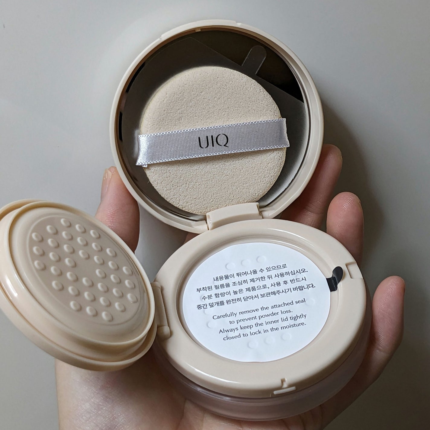 バイオムバリアエッセンスインパウダー/UIQ/ルースパウダーを使ったクチコミ(4枚目)