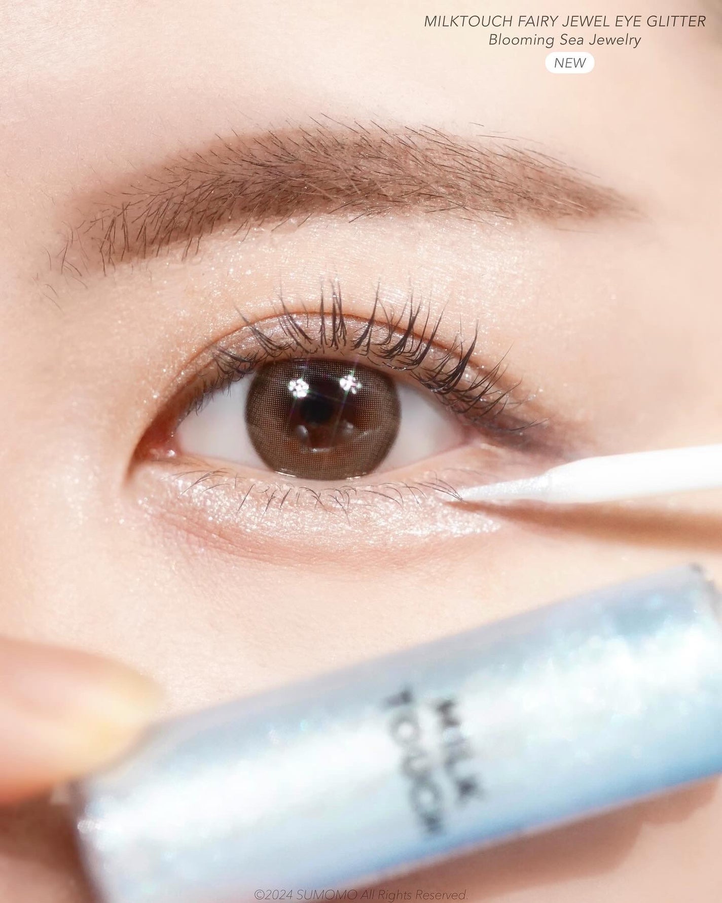フェアリージュエルアイグリッター/Milk Touch/グリッターを使ったクチコミ(4枚目)