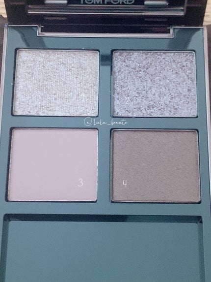 アイ カラー クォード/TOM FORD BEAUTY/アイシャドウパレットを使ったクチコミ(2枚目)