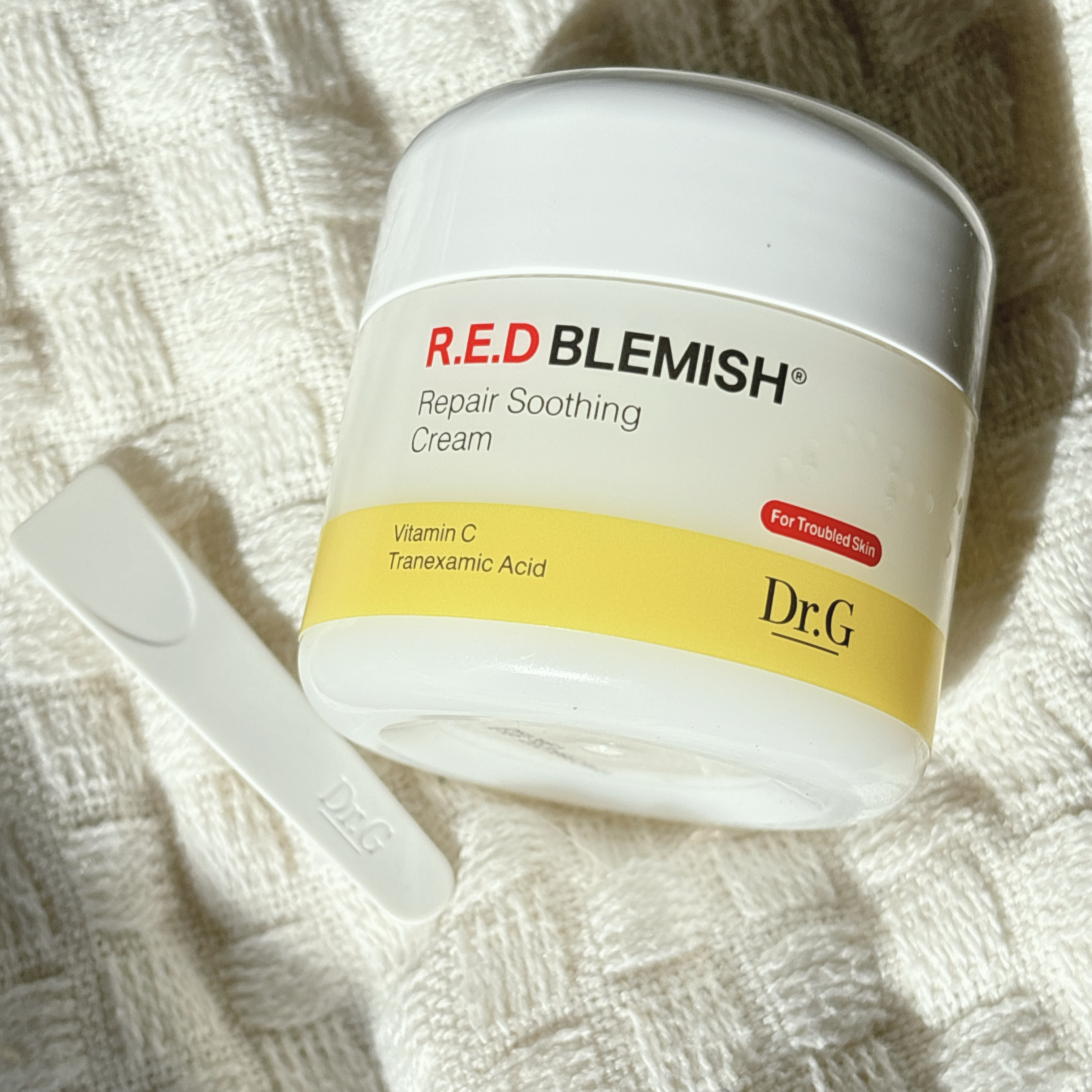 レッドブレミッシュ リペアスージングクリーム/Dr.G/フェイスクリームを使ったクチコミ（2枚目）