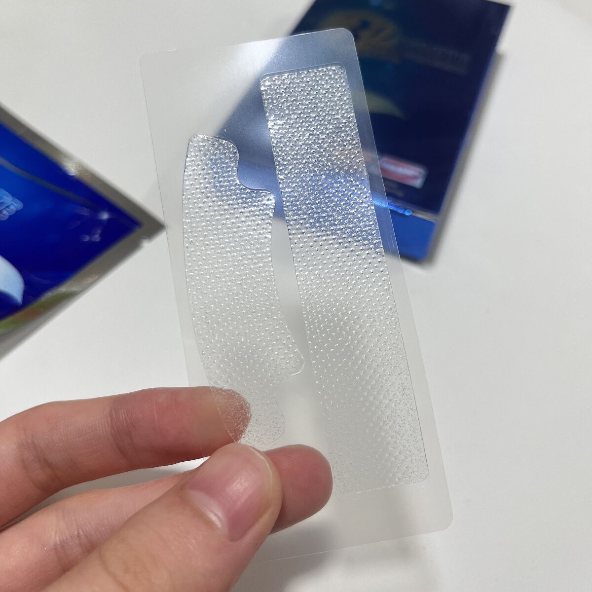 クレスト3Dホワイトニング ホワイトストリップ プロフェッショナル エフェクツ/クレスト/その他オーラルケアを使ったクチコミ（2枚目）