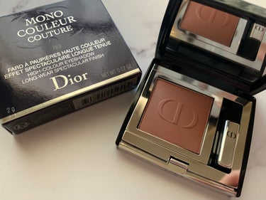 モノ クルール クチュール 763 ローズウッド/Dior/シングルアイシャドウを使ったクチコミ（1枚目）