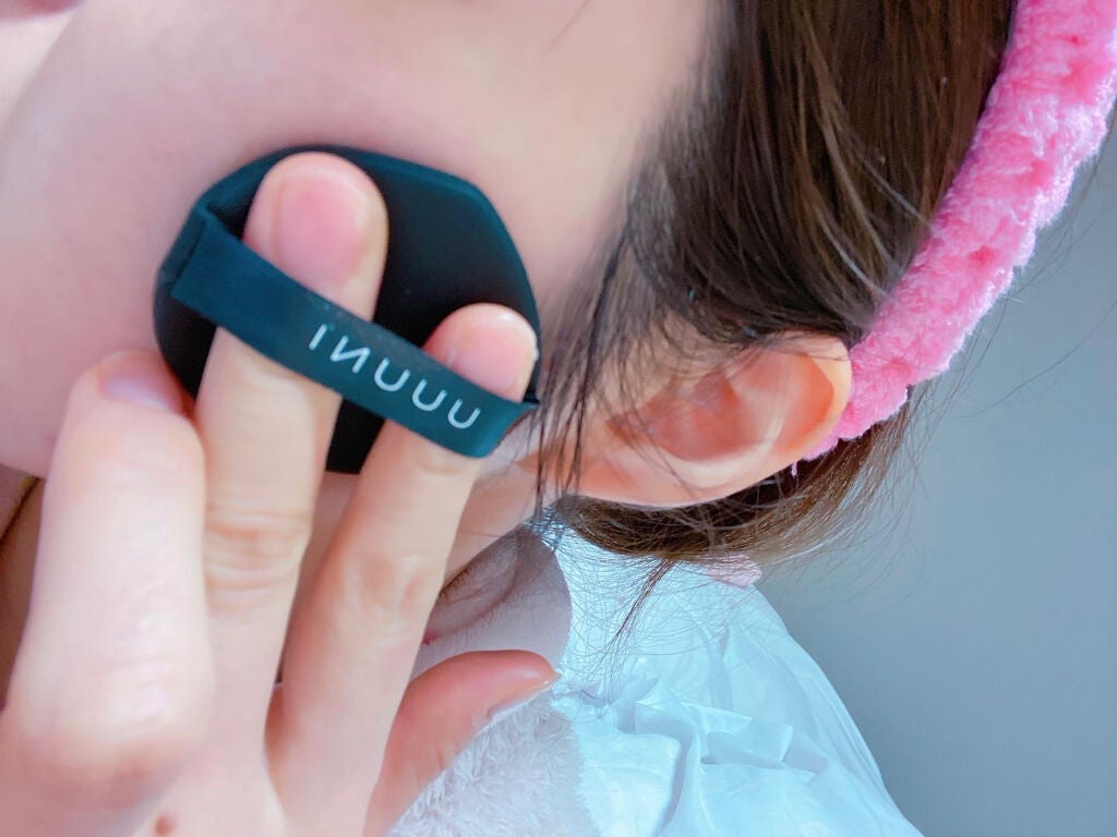 ブライトアップスキンファンデーション/UUUNI/クッションファンデーションを使ったクチコミ(4枚目)