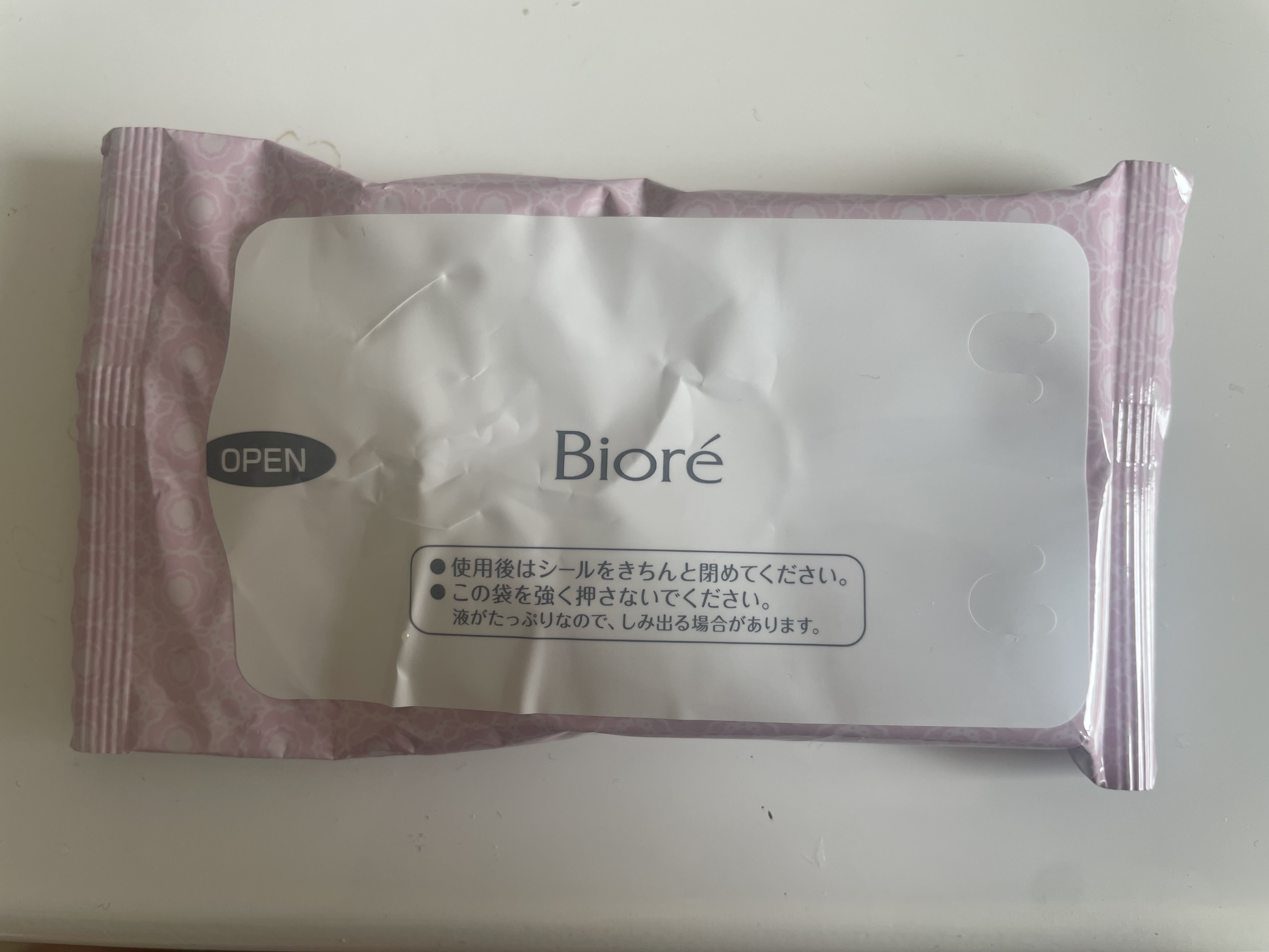 ふくだけコットン うるおいリッチ うるっとモイスト/ビオレ/クレンジングシートを使ったクチコミ（1枚目）