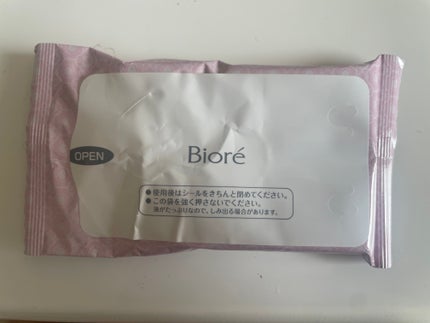 ふくだけコットン うるおいリッチ うるっとモイスト/ビオレ/クレンジングシートを使ったクチコミ(1枚目)