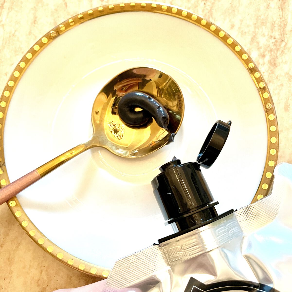 ブラッククリームシャンプー/creme de Ann/市販シャンプーを使ったクチコミ（2枚目）