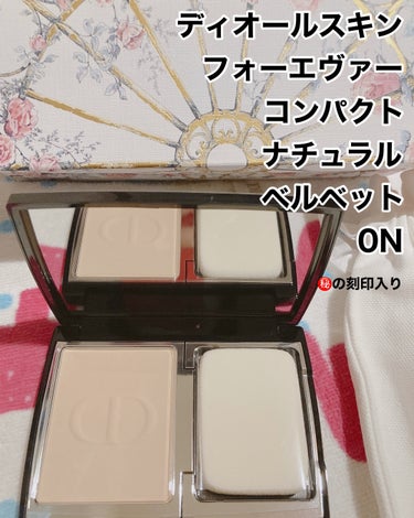 ディオールスキン フォーエヴァー コンパクト ナチュラル ベルベット 0N ニュートラル/Dior/パウダーファンデーションを使ったクチコミ（3枚目）