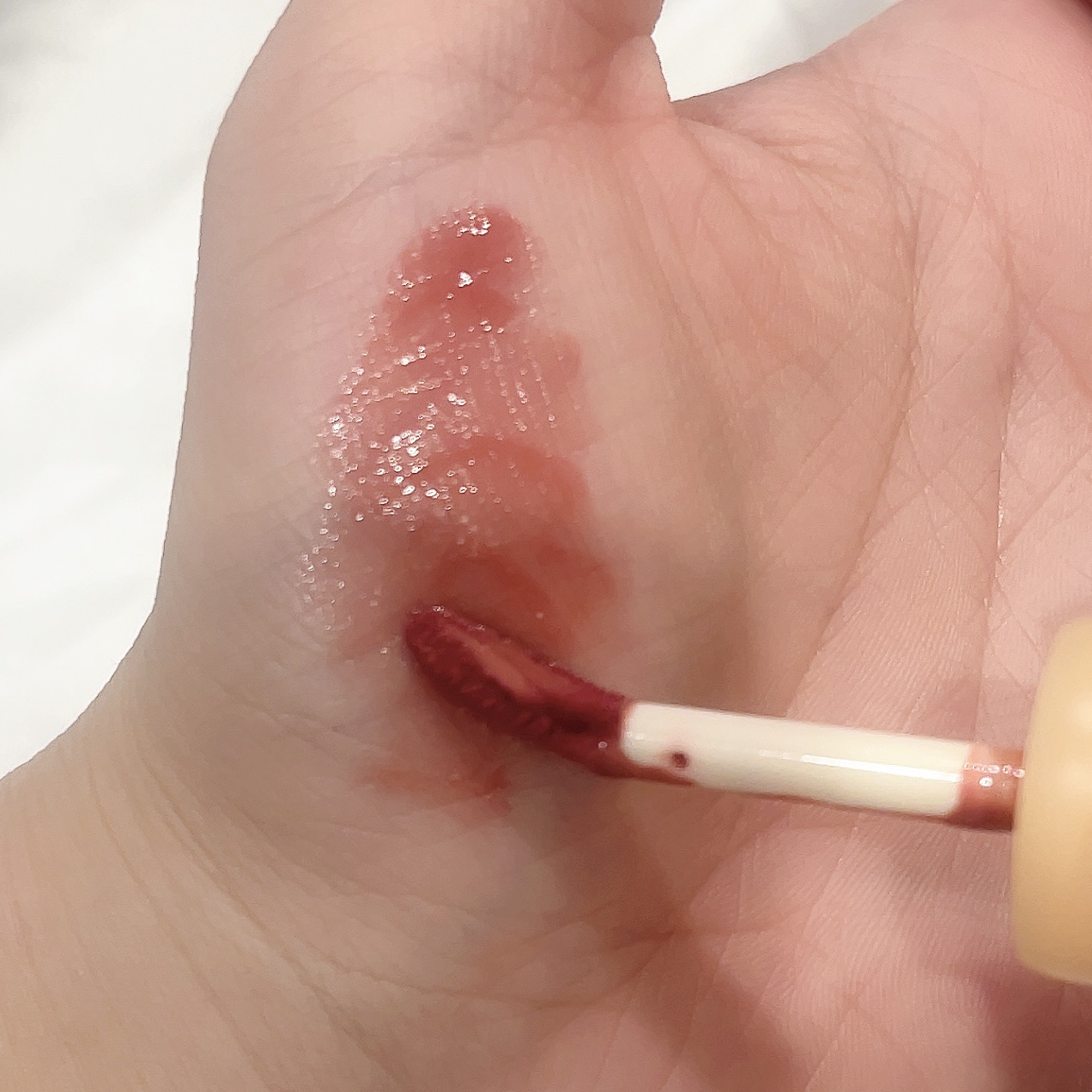 フルーティーグラムティント/Laka/リップティントを使ったクチコミ（3枚目）