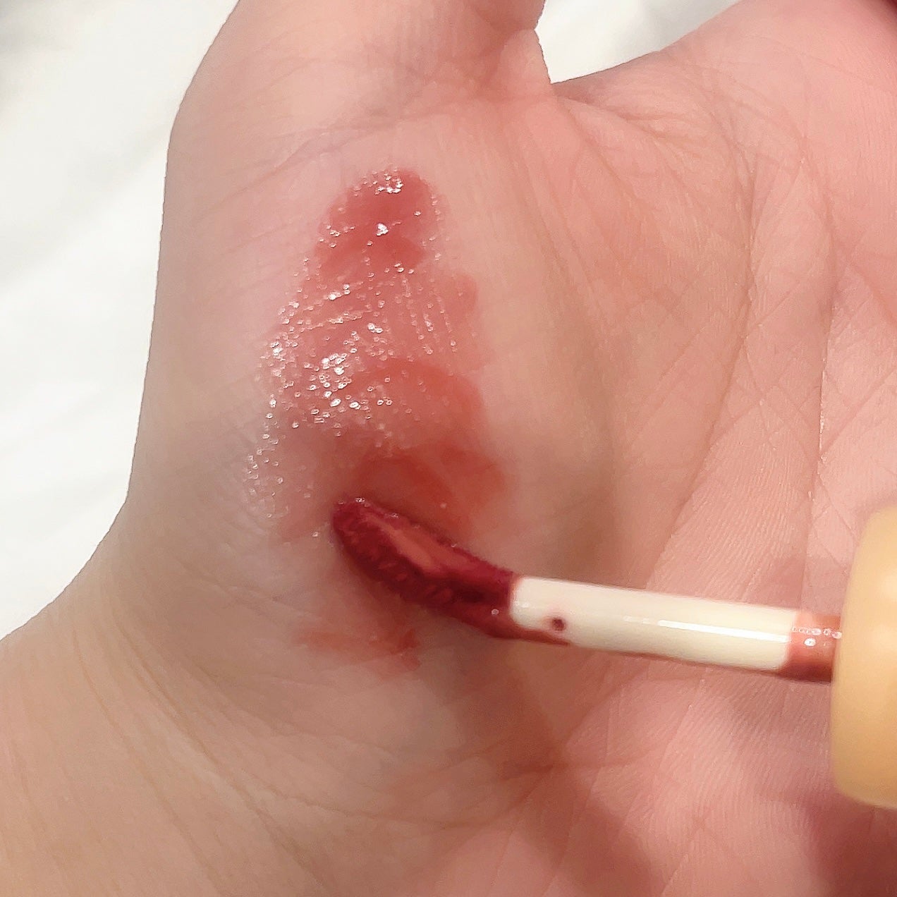 フルーティーグラムティント/Laka/リップティントを使ったクチコミ(3枚目)