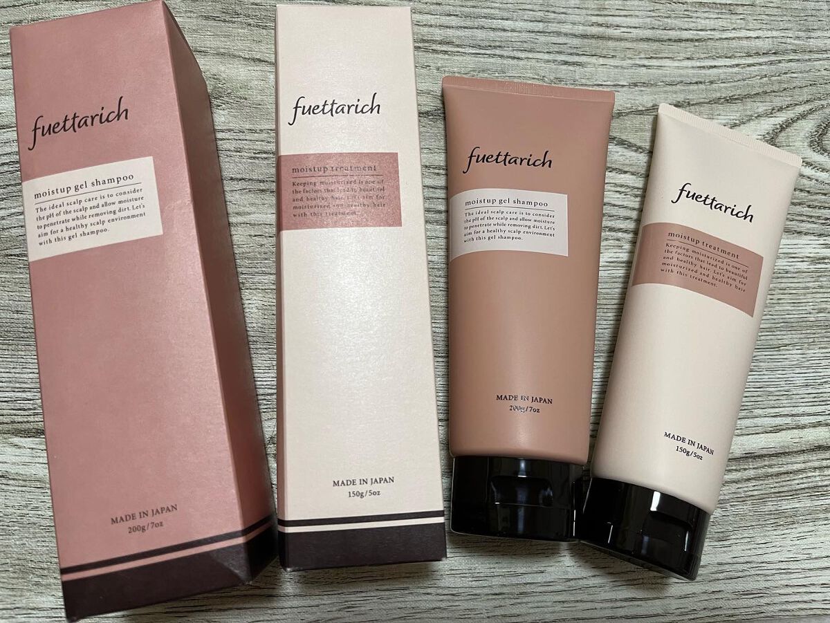モイストアップ ジェル シャンプー/トリートメント/fuettarich (フエッタリッチ)/サロンシャンプーを使ったクチコミ（2枚目）
