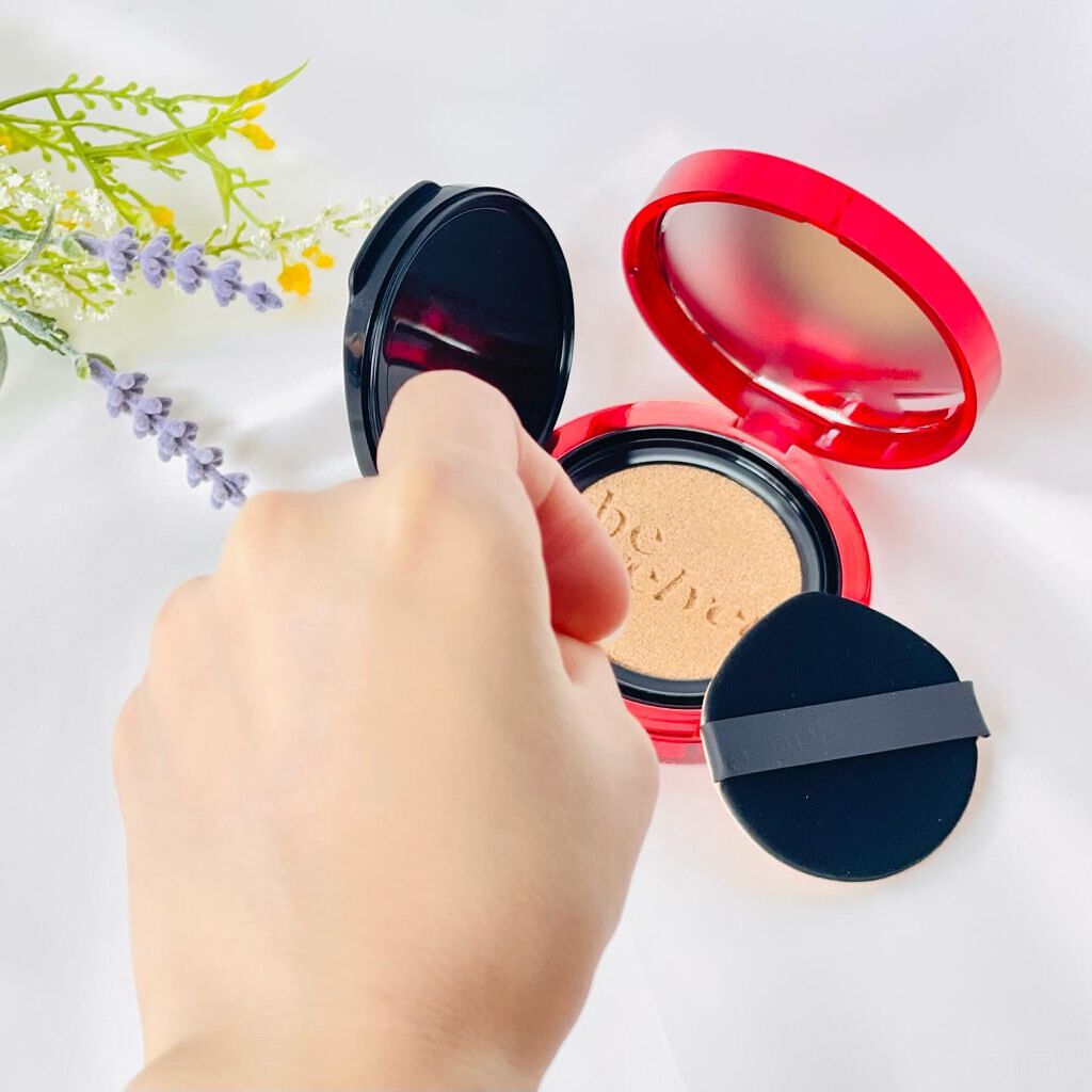 プロテーラービーベルベットカバークッション/espoir/クッションファンデーションを使ったクチコミ(2枚目)