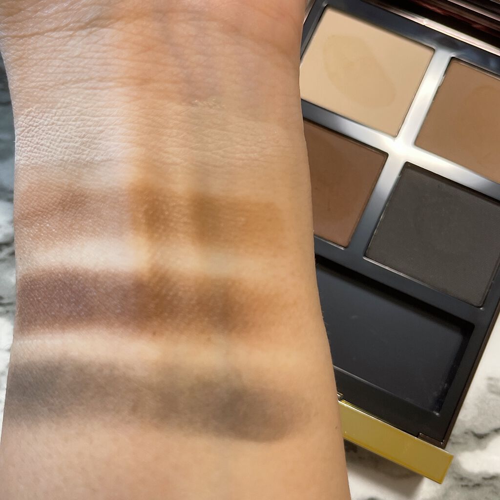 アイ カラー クォード 27 ミンク ミラージュ/TOM FORD BEAUTY/アイシャドウパレットを使ったクチコミ（2枚目）